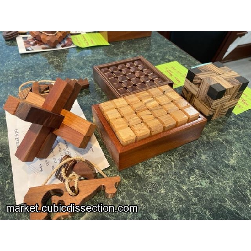 Group 3 Burr Puzzle Abbies Puzzle Convolution Unknown Box