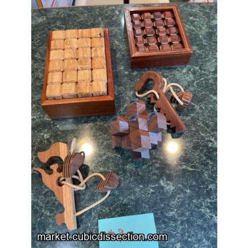 Group 9 4 Puzzles names really not known 5th is Rho's Bush