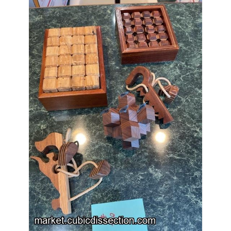 Group 9 4 Puzzles names really not known 5th is Rho's Bush