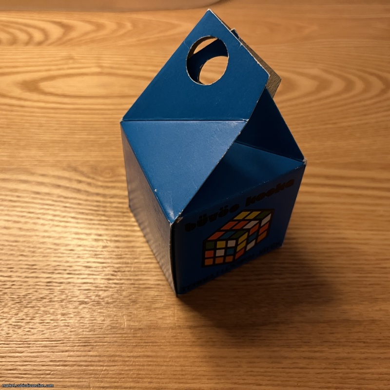 Vintage Rubik’s Cube “büvös kocka”, by Polytoys