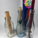 Puzzle Bottle Lot x3