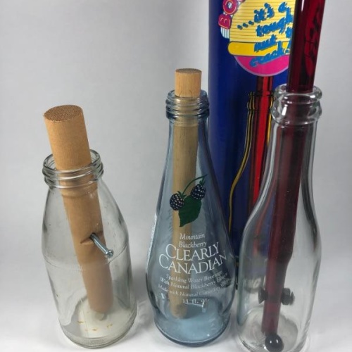 Puzzle Bottle Lot x3