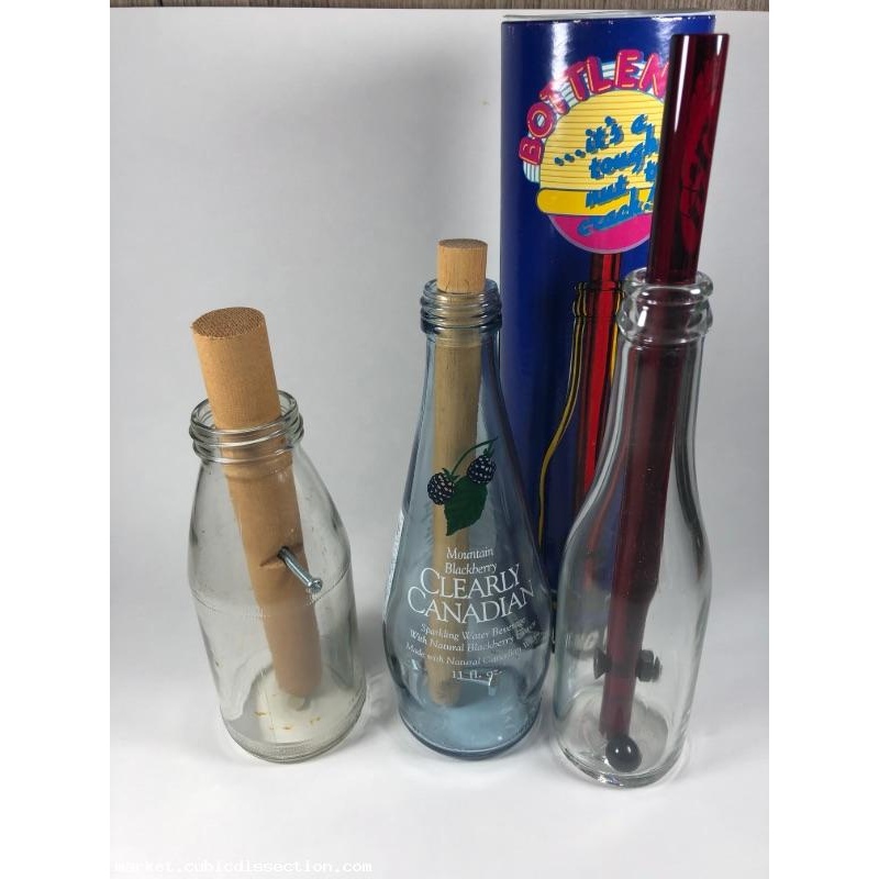 Puzzle Bottle Lot x3