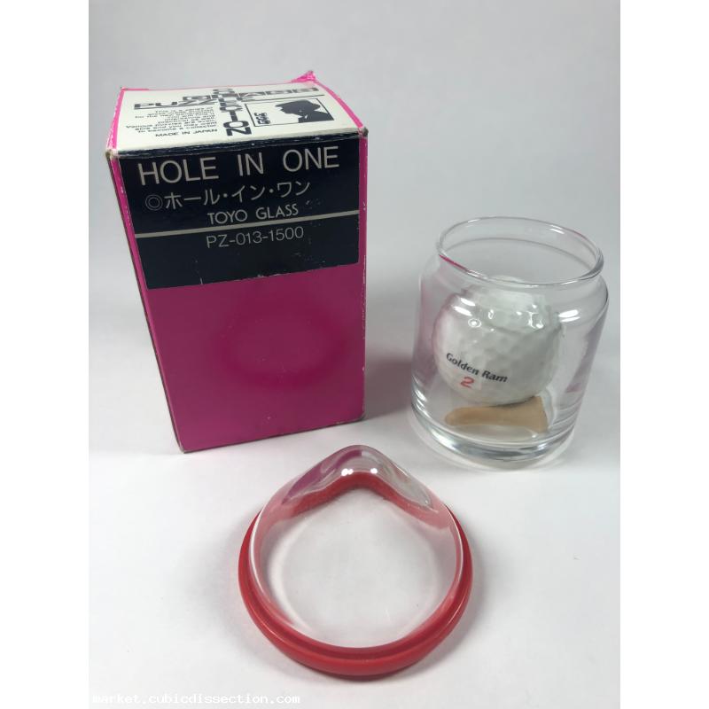 Toyo Glass Hole in One Dexterity Puzzle Golf