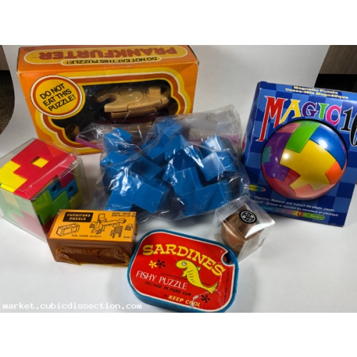 Assembly Puzzle Lot x7