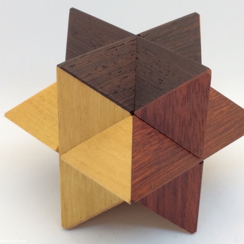 Diagonal Star Puzzle