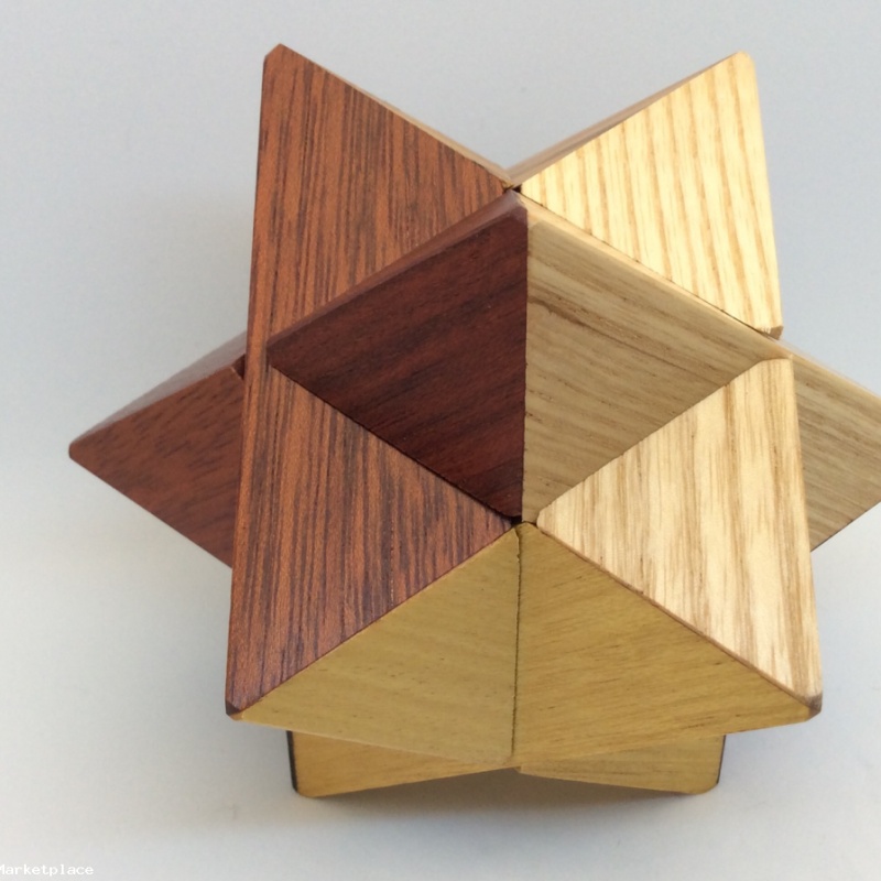 Diagonal Star Puzzle