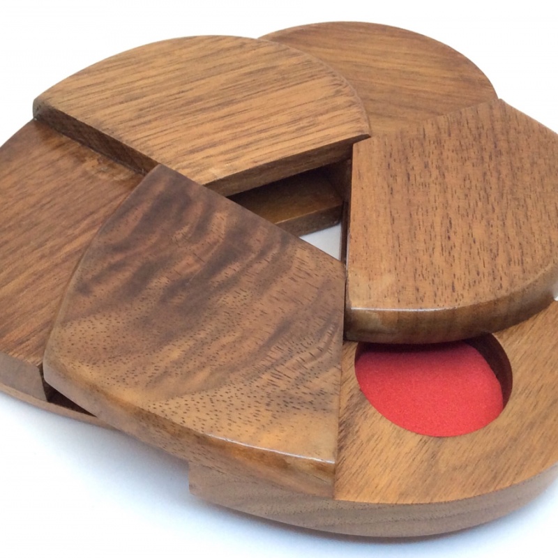 Coordinate Motion Heart Puzzle box