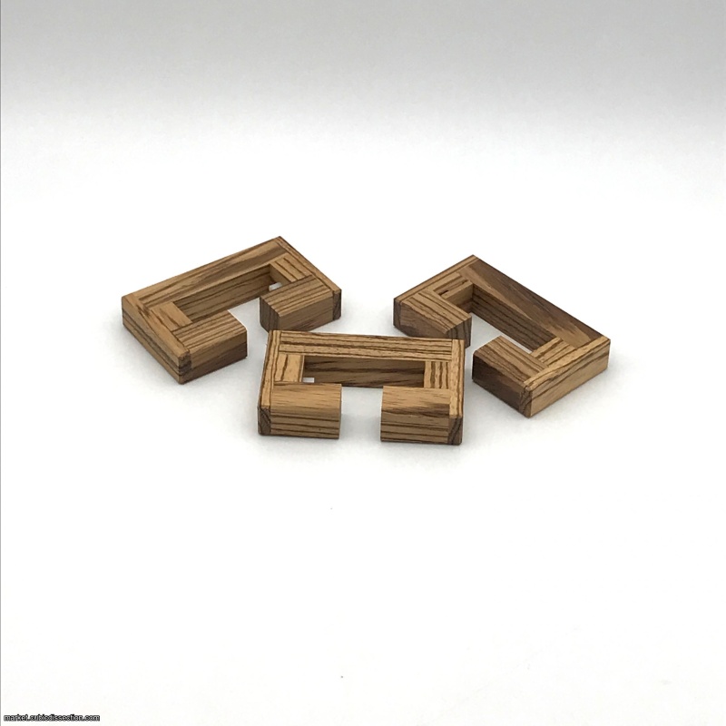 Grooved Three Piece Board Burr by Kouki Kusumi Oddball #2