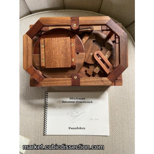 Stickman Dwemer Construct Puzzle Box