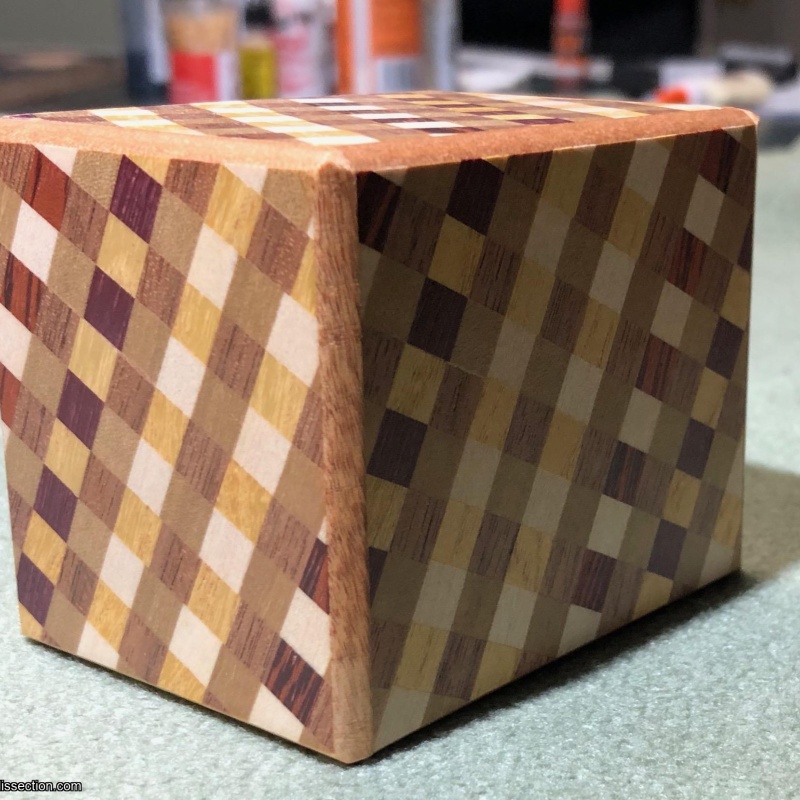 Double Puzzle Box H-14