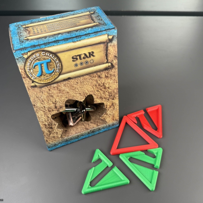 Archimedes Star - Doug Engel + 3D Printed Version