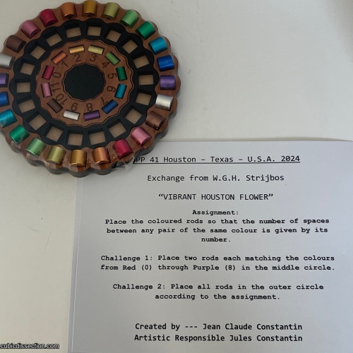 Vibrant Houston Flower Puzzle