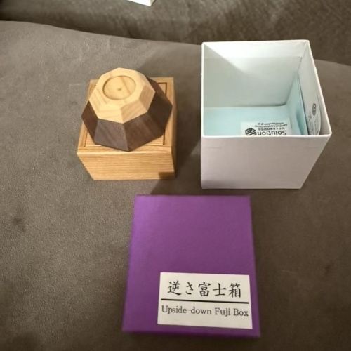 Upside down Fuji box
