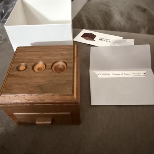 Drawer of drops karakuri