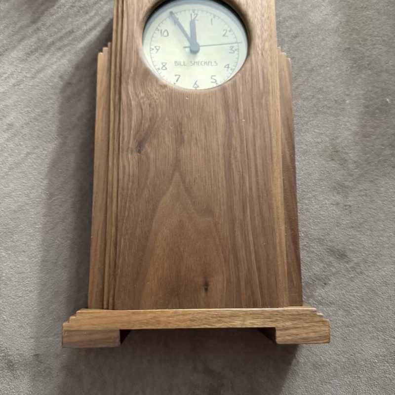 Bill Sheckels art deco box clock