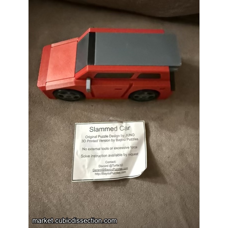 Slammed Car 3D by Juno