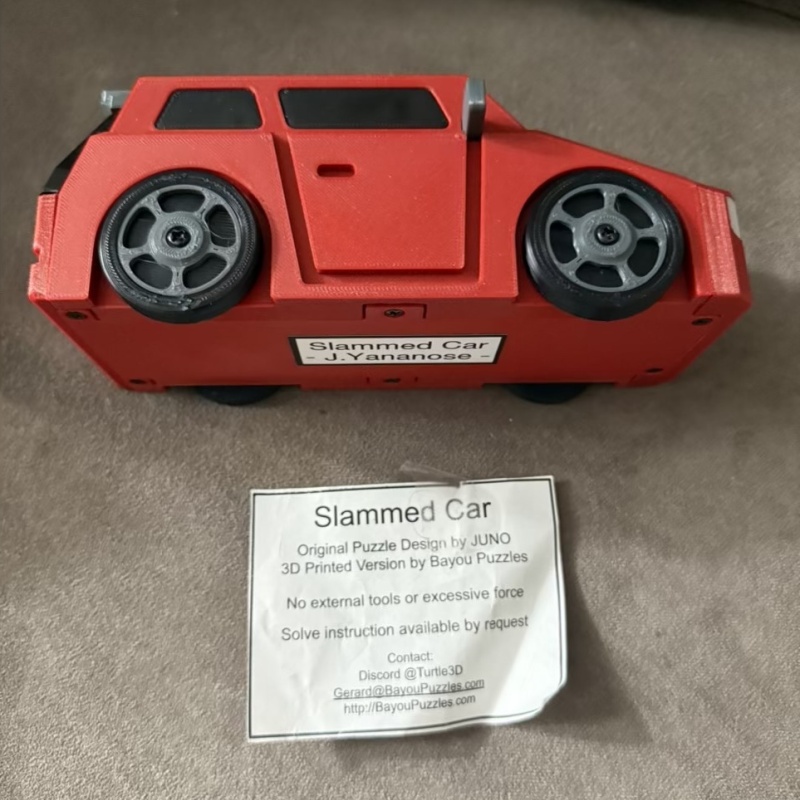 Slammed Car 3D by Juno