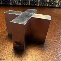 Aluminum Cross (by Wil Strijbos)