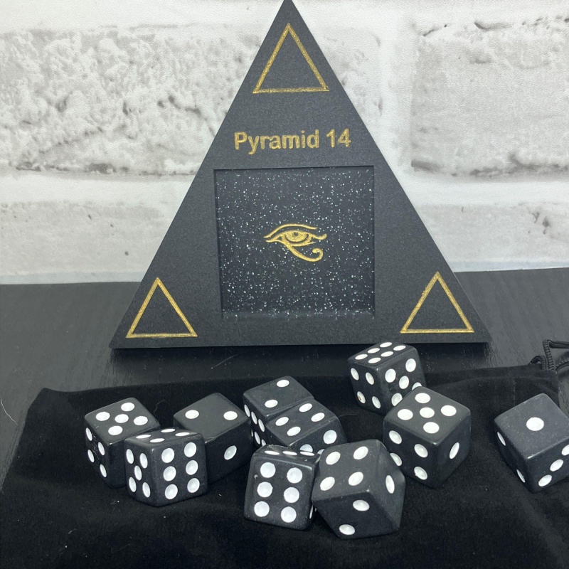 Pyramid14 - Dice Game from F. Boucher - New!
