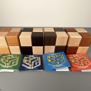 Karakuri Cube Box - Complete Set - 1, 2, 3, & 4 - w/ Solutions