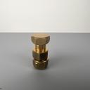 Brass Puzzle Bolt (Ring N Nut) - Rocky Chiaro & Bits and Pieces