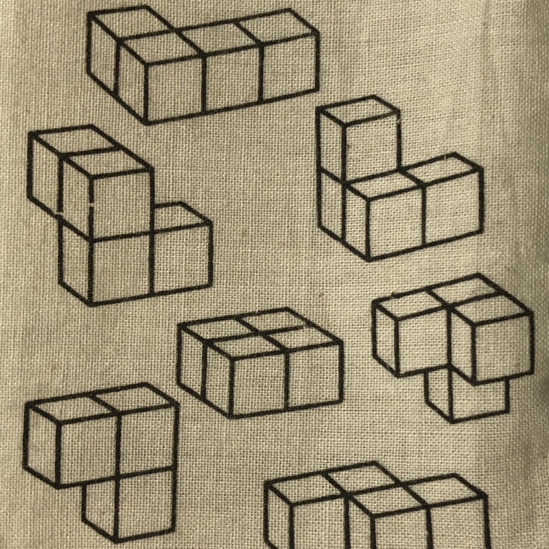 Yellow Cube Puzzle PZ-9