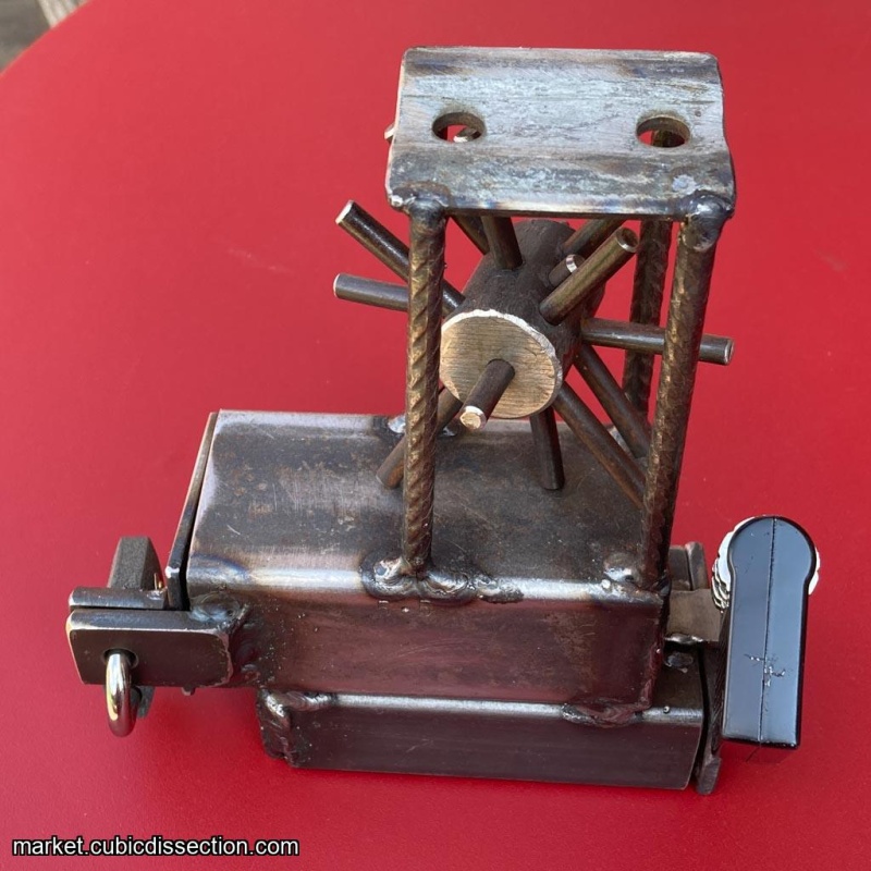 SHOK handmade puzzle safe box 'TWO MUCH'