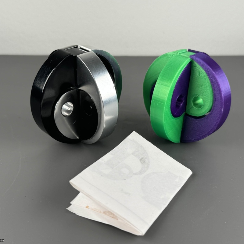 Ying Yang Doug Engel Set - Bits and Pieces and 3D Printed