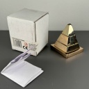 Bits and Pieces - Brass Pyramid w/ Box and Solution
