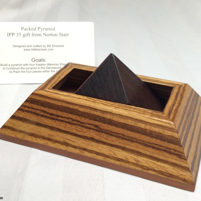 Packed Pyramid Puzzle