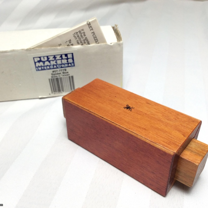Spider's Secret Puzzle box