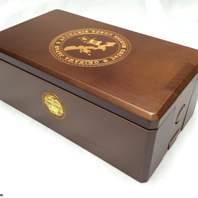 United States Marine Corps Puzzle Box