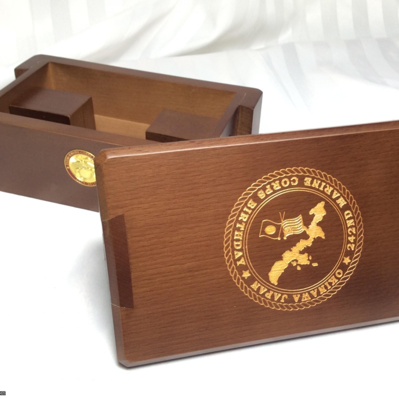 United States Marine Corps Puzzle Box