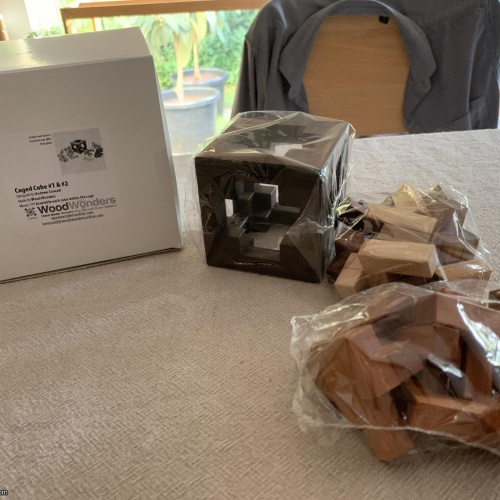 Caged Cube #1 & #2