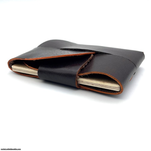 Cartesian Wallet by Akio Yamamoto Seconds Copy - Brown Leather