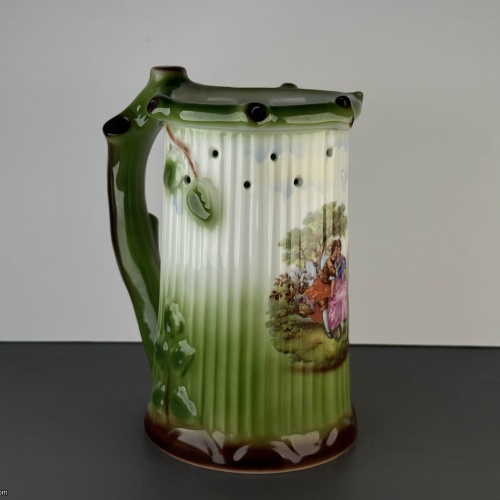 Puzzle Mug Vessel - German w/ Lithograph - Gerold Porzellan