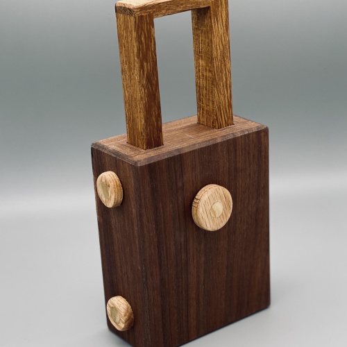 Block Lock (Walnut) by Tyler Williams (BeardswoodshopCo)