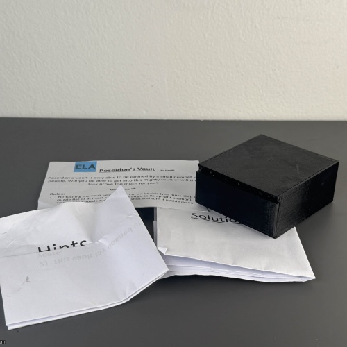 Poseidon's Vault w/ Solution - Brand New