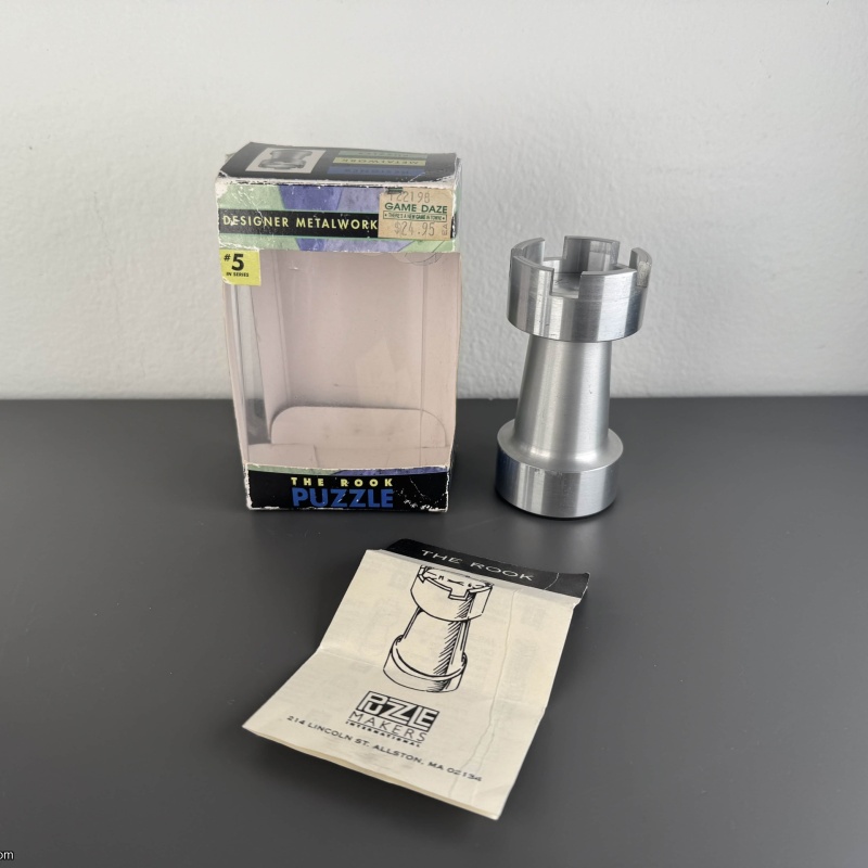 Puzzle Makers International - Rook - Marcel Gillen w/ Solution and Box