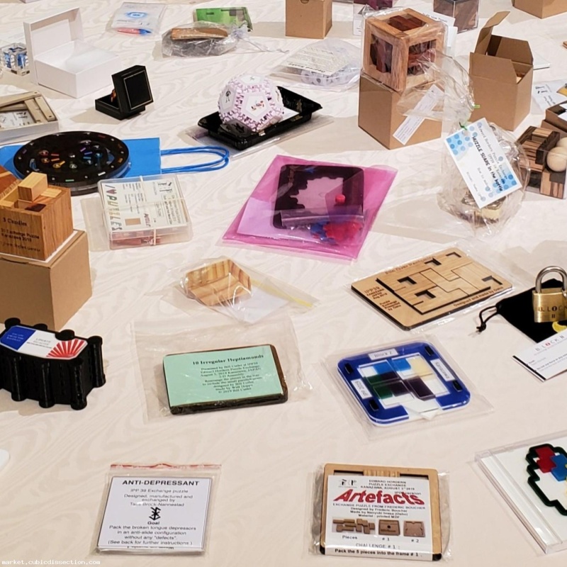 50 Puzzle LOT -- IPP International Puzzle Party