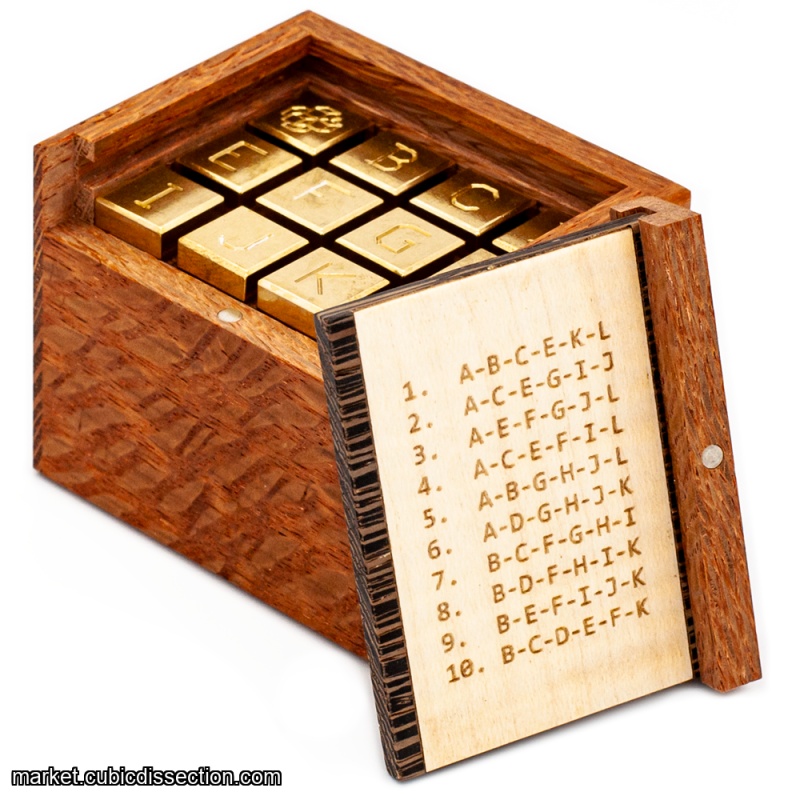 DDD Burr Set (Brass) by Darryl Adams / Bryan Turner / Eric Fuller RPP