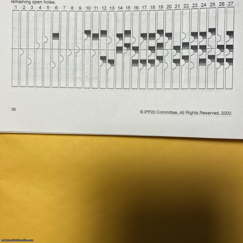 Intersections, Large and Unique Exchange Puzzle from IPP20, Los Angeles 2000