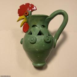 Cock of Barcelos, Puzzle Jug from Portugal, IPP22 (2002) Exchange Puzzle