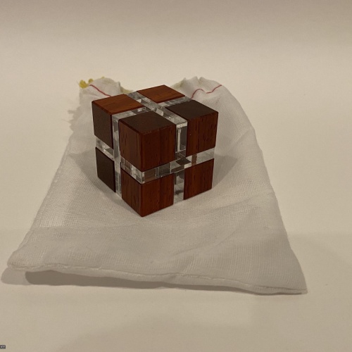 Band Cube by William Hu Made by Eric Fuller