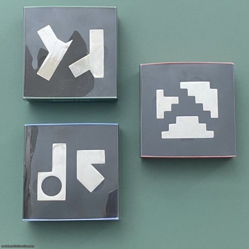 3 x Krasnoukhov Symmetry Puzzles