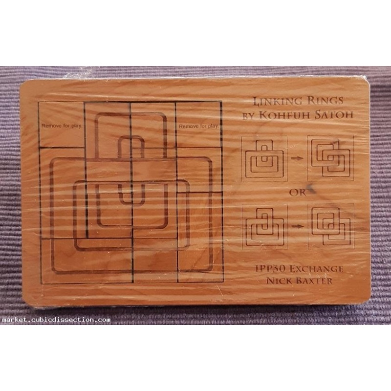 Linking rings - Kohfuh Satoh / Walter Hoppe