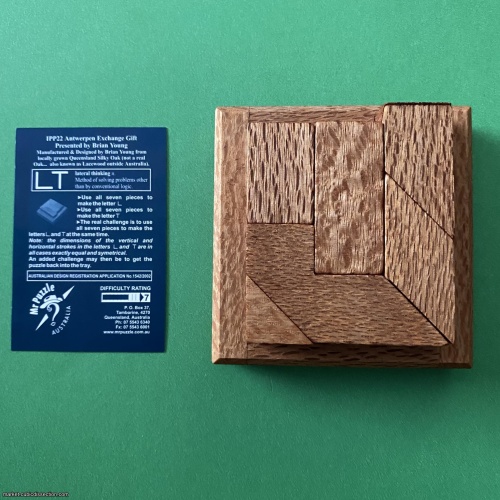 LT, IPP22 (2002) exchange puzzle by Mr. Puzzle (Brian Young)