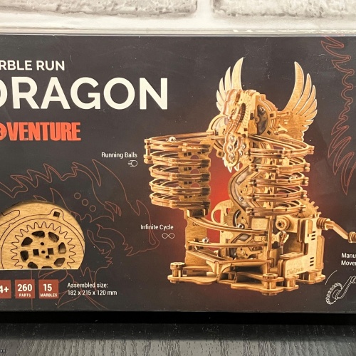 Marble Dragon Run - DIY - Need to Build - NEW