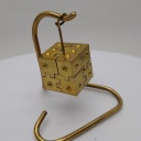 Brass dice puzzle - Marked Rocky Chiaro